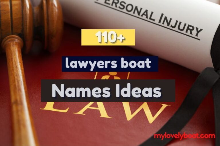 Top 110+ Lawyers Boat Names That Are Perfect for Lawyers