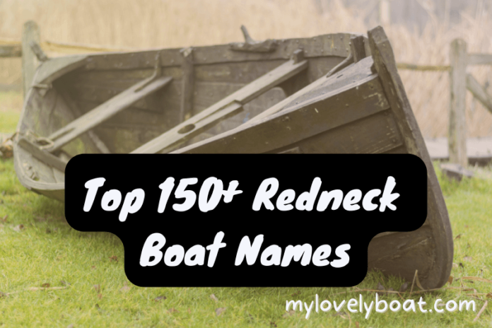 redneck boat names