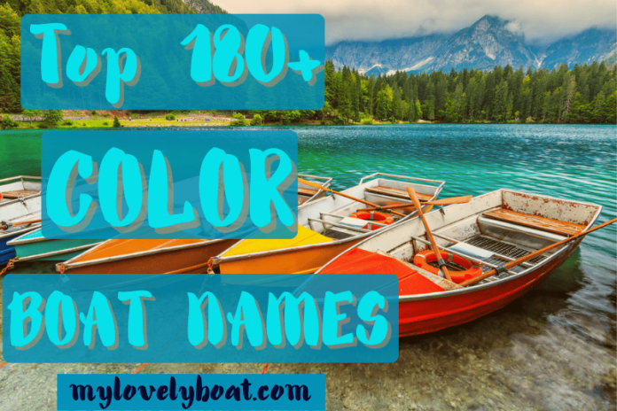 COLOR BOAT NAMES