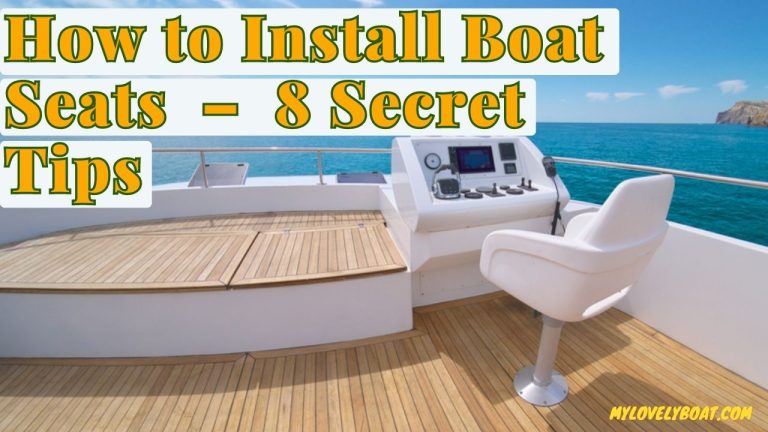 8 Tips for Installing Your Boat Seats Like a Pro