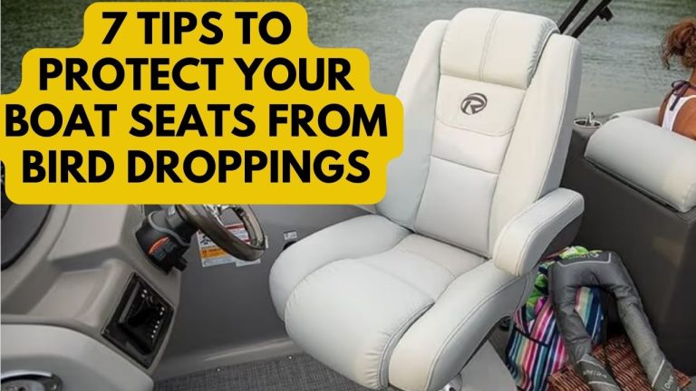 7 Simple Tips to Protect Your Boat Seats from Bird Droppings