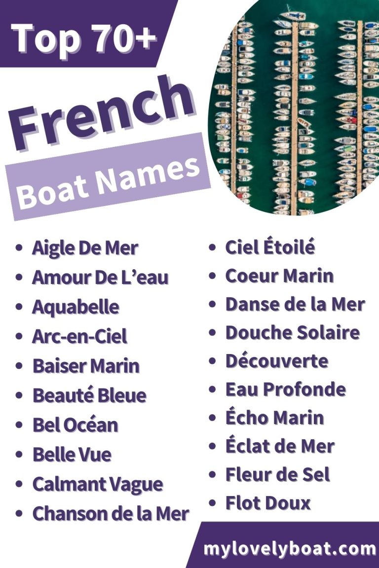 Top 70+ Stunning French Boat Names for Your Vessel