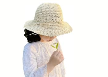 2 – Bowknot Straw Hat For Kids