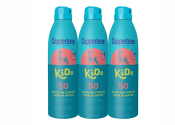 3 – Coppertone KIDS Sunscreen Spray