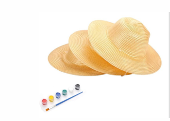 3 – Handmade Kids Boater Hat