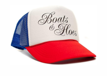 7 – Boats N Hoes Pink Trucker Hat
