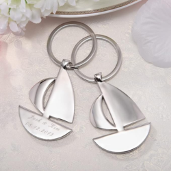 Personalized Boating Keychain
