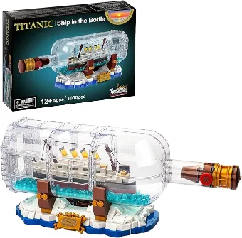 Ship in a bottle model kit