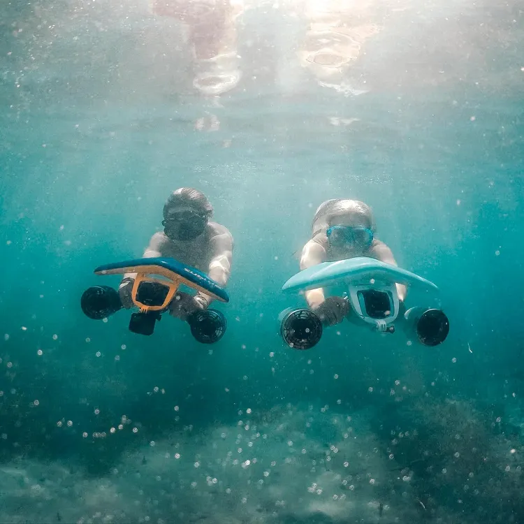WhiteShark Mix Underwater Scooter, Arctic White