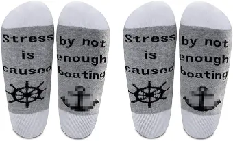 Funny Boaters Socks