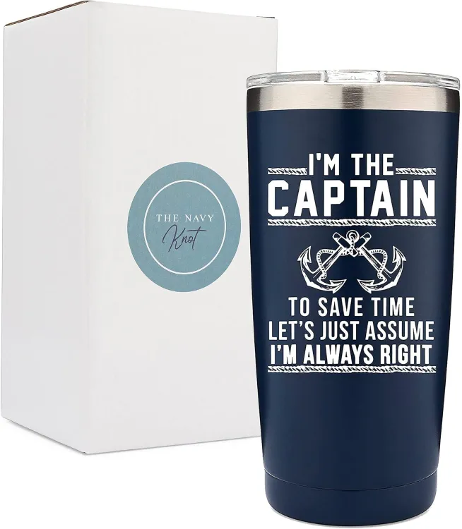 Boat Captain Tumbler