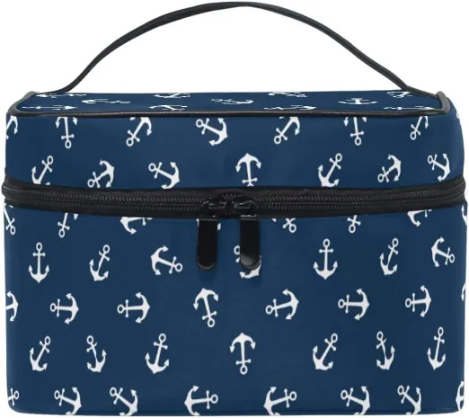  Travel Nautical Cosmetic Bag Organizer